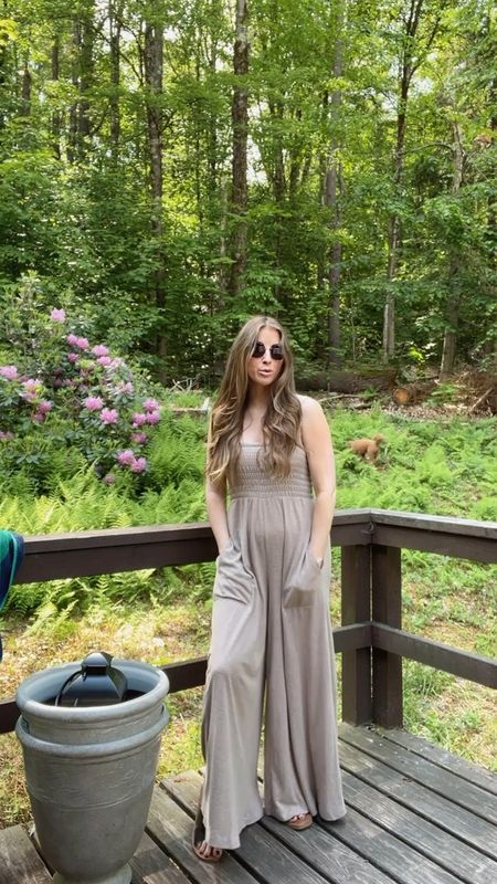 Truly the most comfortable thing I own I live in this jumpsuit all summer! I’m wearing an XS. Comes in 12 colors! 

#LTKFindsUnder100 #LTKStyleTip