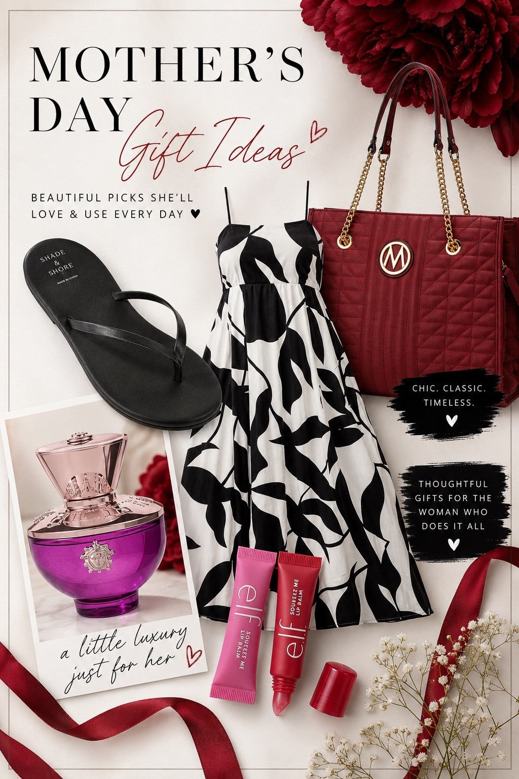 Mother’s Day favorites that feel a little extra special ❤️

From timeless accessories to pretty everyday luxuries, these are the pieces giving classy, effortless, “she deserves it all” energy ✨

The perfect mix of beauty, fashion, and little things that make her feel seen 🤍

#MothersDayGifts #LTKStyle #GiftIdeasForHer #SpringStyle

#LTKMothersDay #LTKBeauty #LTKootd