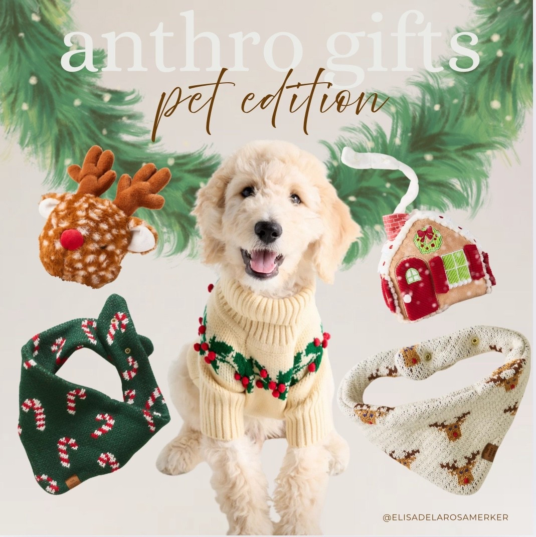 The SWEATER that stopped the scroll 😍

Keep them COZY, cute & occupied during the festivities AND have them best dressed for Holiday photos 😉!

Anthropologie 30% off -early access in the LTK App starting 11/20 ❤️ Cyber Week !

Cozy Pet Gifts | Top Seller |Trending Styles | Free People Inspired | Viral Styles | Cozy Gifts | Anthropologie Inspired | Thanksgiving | Christmas Icon | Family Photos | Pet Sweater | Christmas Sweater

#LTKPets #LTKSeasonal #LTKCyberWeek