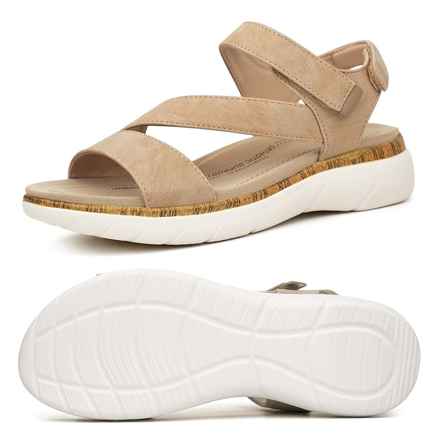 Women Arch Support Sandals Orthotic Comfortable Walking Sandals | Amazon (US)