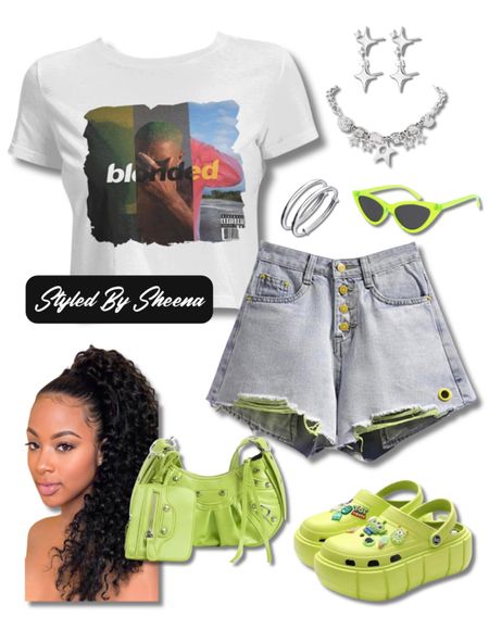 Denim Shorts Outfits Inspo


spring outfits, summer outfits, Coachella ootd, festival looks, vacation outfit, neon crocs, distressed jean shorts, graphic tee, cropped tee, neon purse, silver jewelry, neon sunglasses, Amazon Outfits

#LTKshoecrush #LTKitbag #LTKstyletip