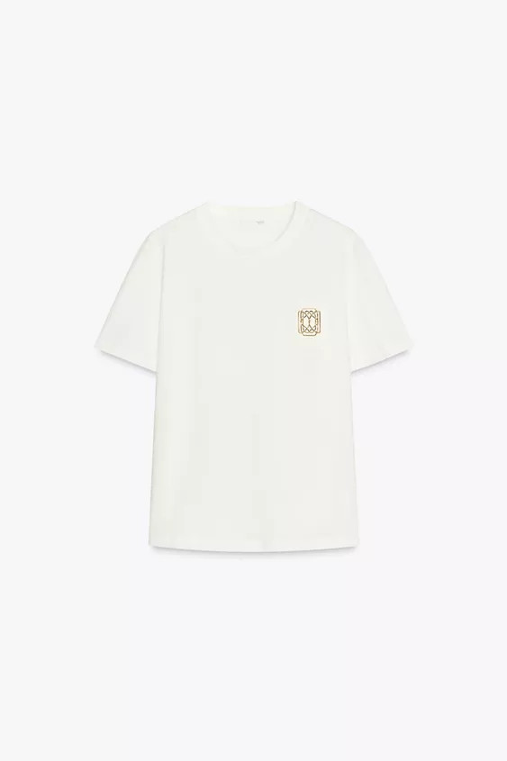 BROOCH T-SHIRT | Zara US