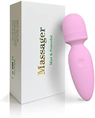 Mini Personal Wand Massager with 10 Quiet Vibration Modes,Rechargeable Handheld Cordless Waterpro... | Amazon (US)