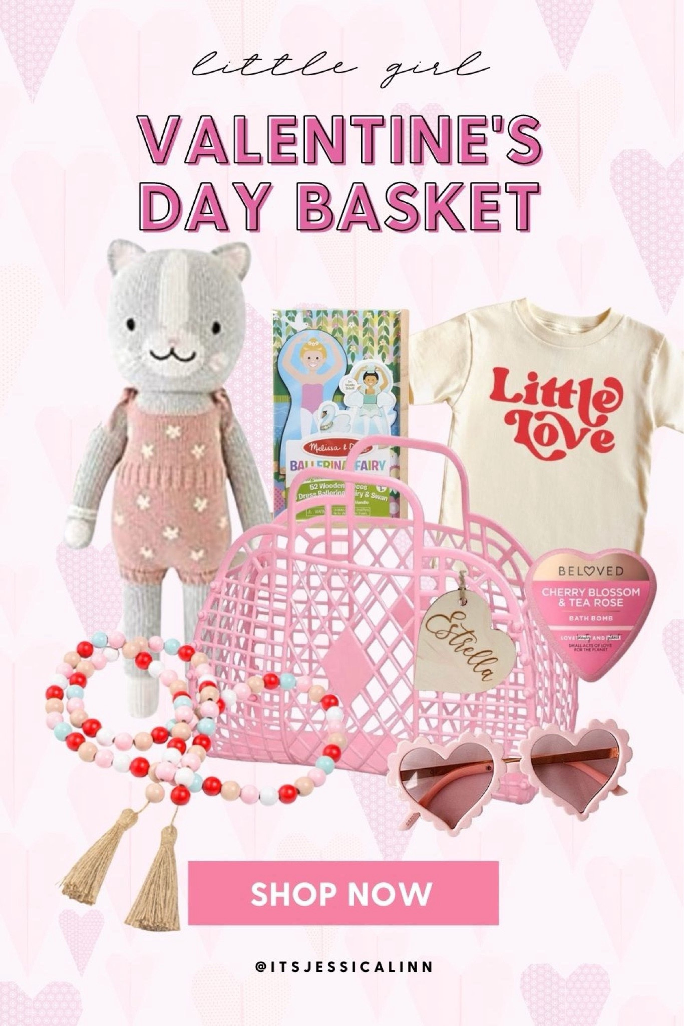 Valentines Day gifts for little girls 
Kids valentine basket 
Cuddle and kind stuffed animal
Little love shirt
Pink jelly basket retro
Heart sunglasses
Heart bathbomb
Valentine’s Day gift for girls
Girl valentine gift
Valentine’s Day gifts for kids


Follow my shop @linnstyleblog on the @shop.LTK app to shop this post and get my exclusive app-only content!

#liketkit 
@shop.ltk
https://liketk.it/3XGHi
 

Follow my shop @linnstyleblog on the @shop.LTK app to shop this post and get my exclusive app-only content!

#liketkit #LTKkids #LTKfamily #LTKGiftGuide #LTKkids #LTKfamily #LTKGiftGuide
@shop.ltk
https://liketk.it/3XGJ4


#LTKfamily #LTKkids #LTKGiftGuide