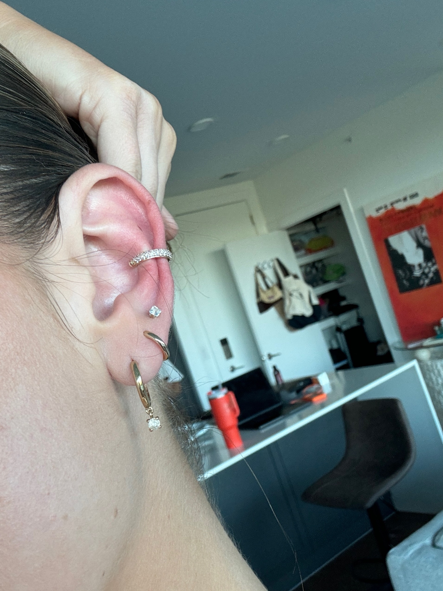 this ear stack! the stud is from banter (can’t link it)

#LTKU #LTKStyleTip