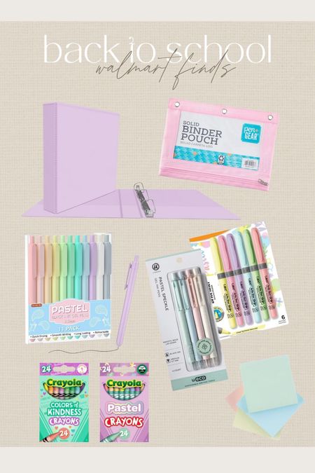 Pretty back to school finds from Walmart ✏️💗💫 #walmart #walmartpartner #walmartbacktoschool #backtoschool #schoolsupplies #girlsschoolsupplies #walmartfinds 

#LTKsalealert #LTKfamily #LTKBacktoSchool