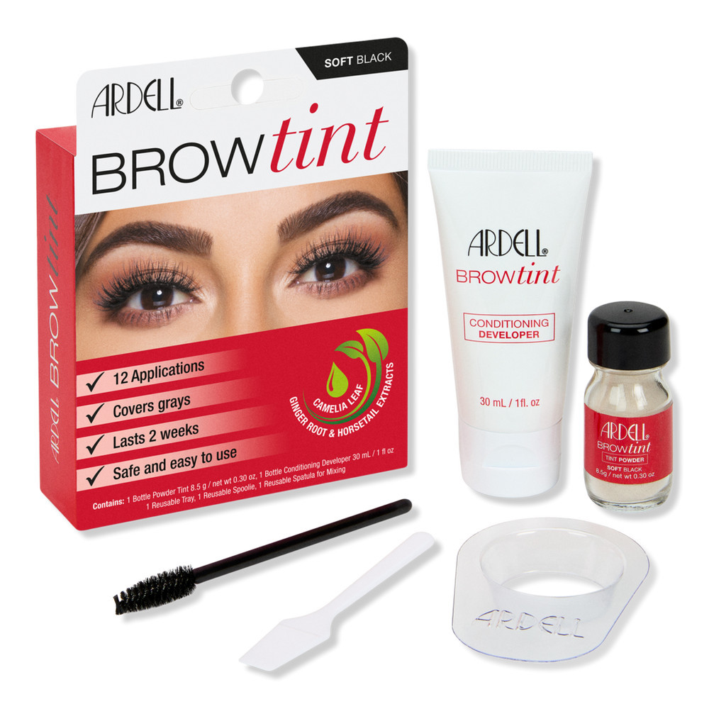 Ardell Brow Tint Full Coverage Dye Kit - Soft Black | Ulta