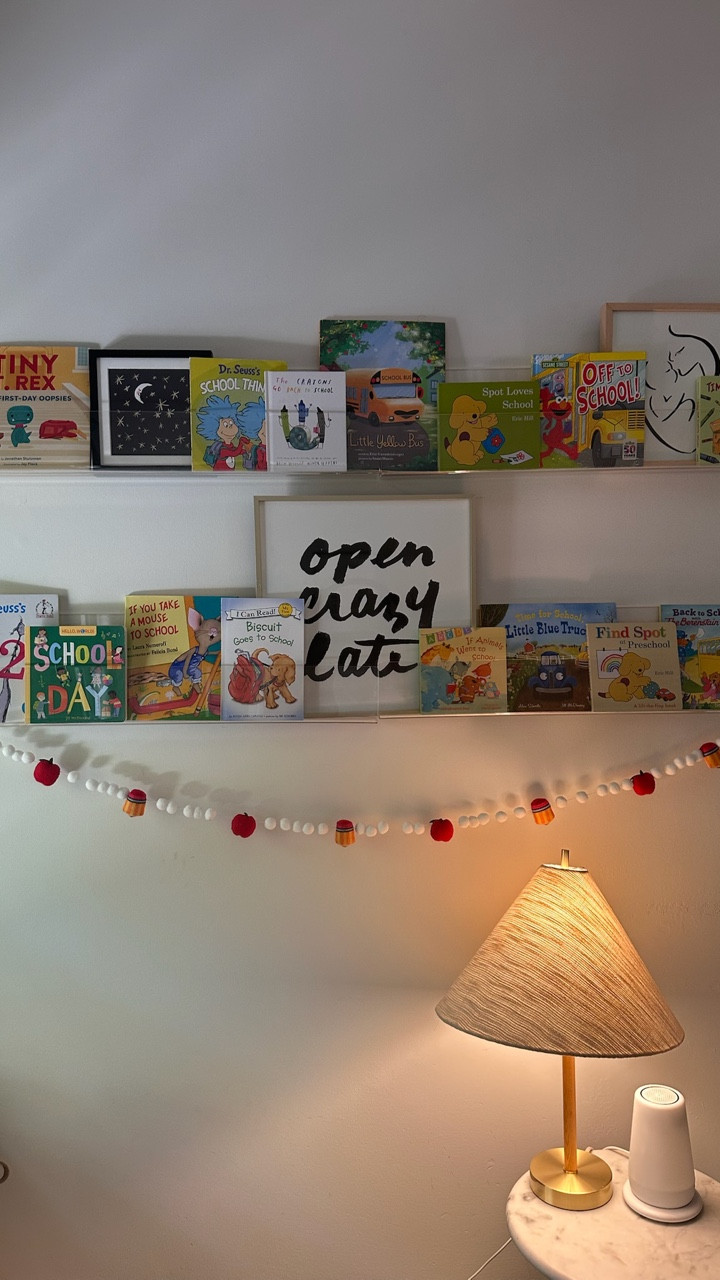 Update the bookshelves with me for back to school! 🍎I love updating his books every month and reading together 

#LTKBacktoSchool #LTKKids #LTKHome