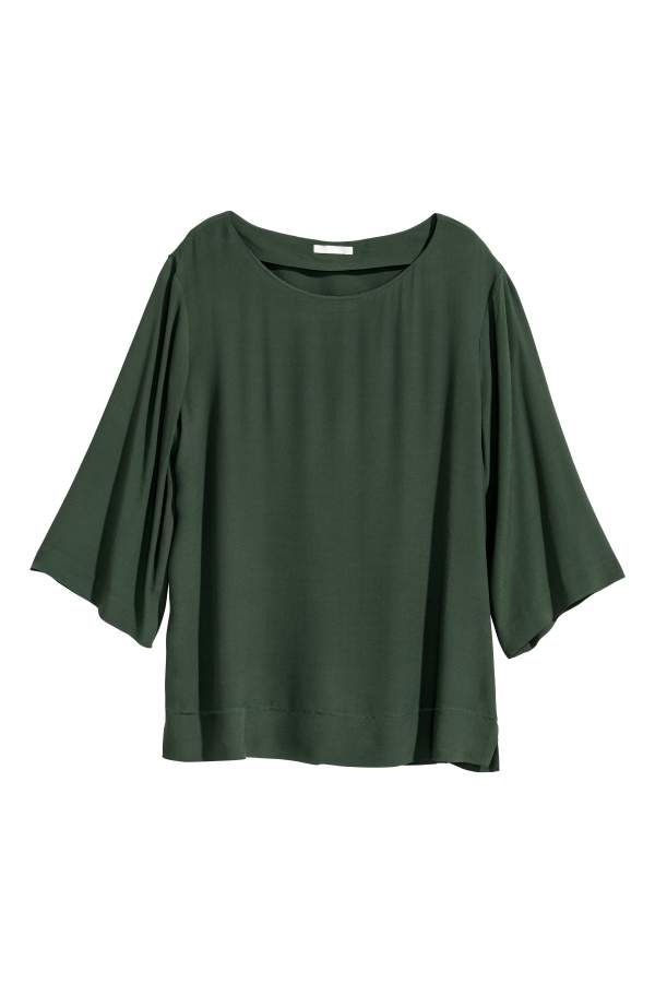 Short-sleeved Blouse | H&M (US)