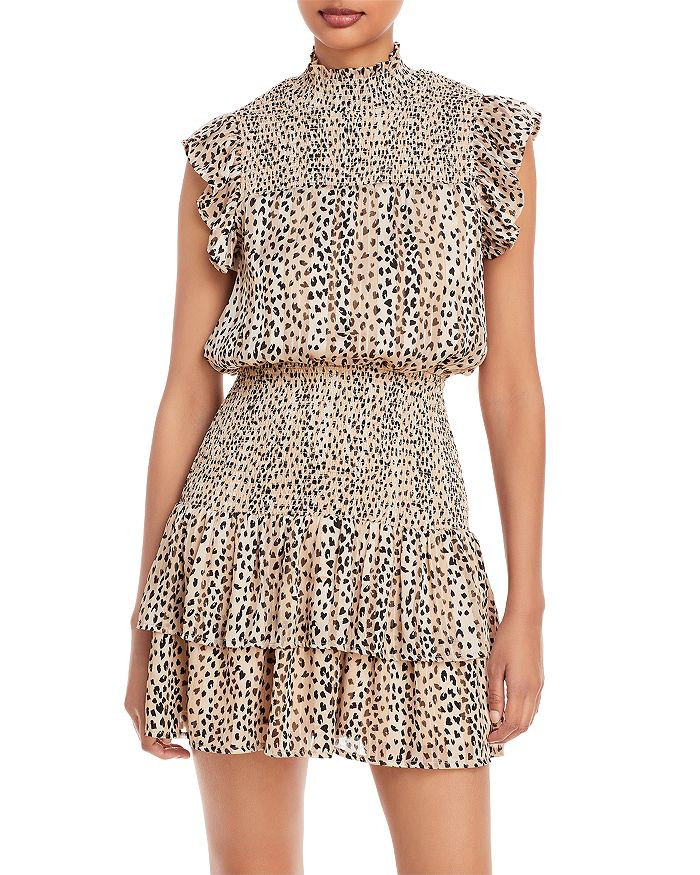AQUA Smocked Mini Dress - 100% Exclusive Back to Results -  Women - Bloomingdale's | Bloomingdale's (US)