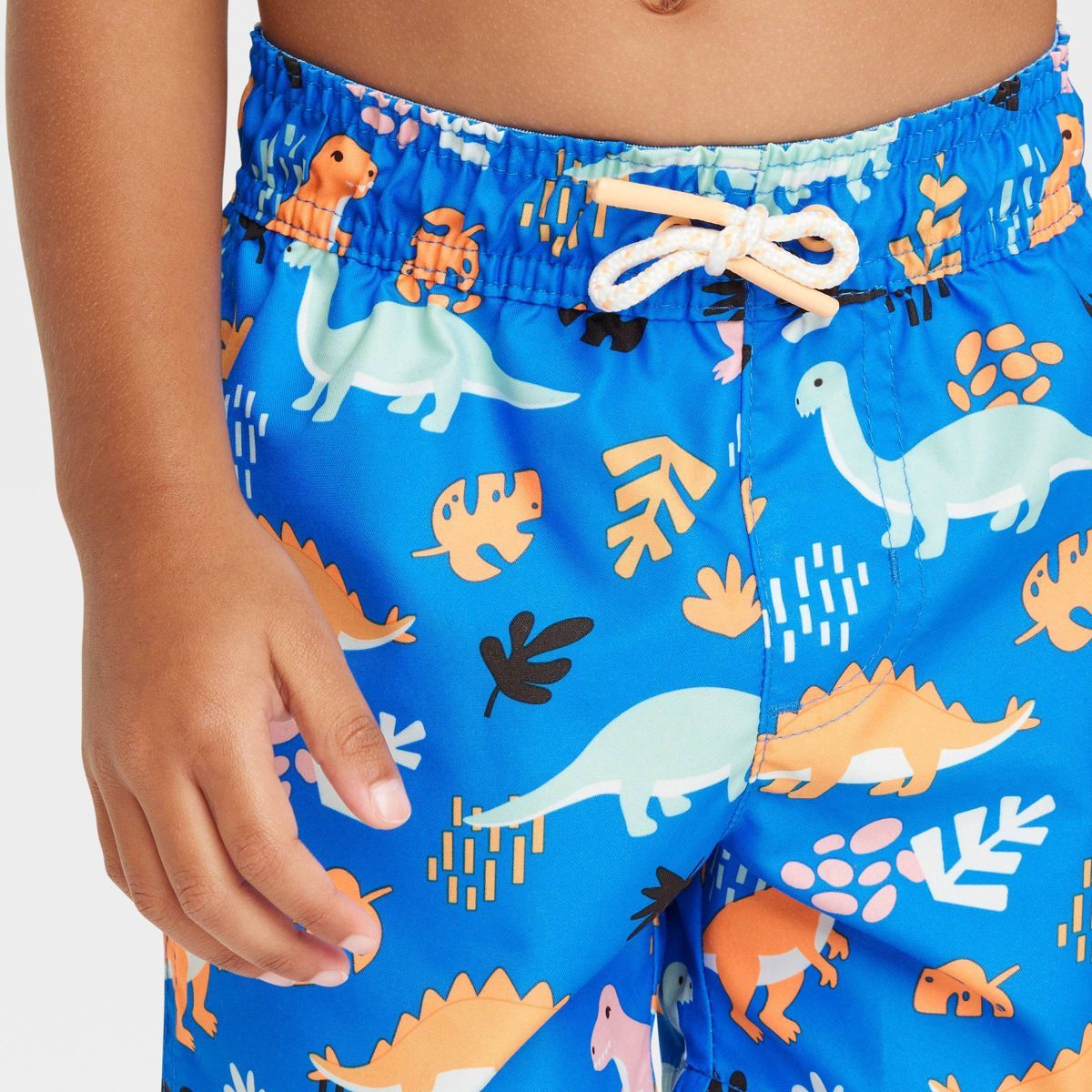 Toddler Boys' Dinosaur Swim Shorts - Cat & Jack™ Blue | Target