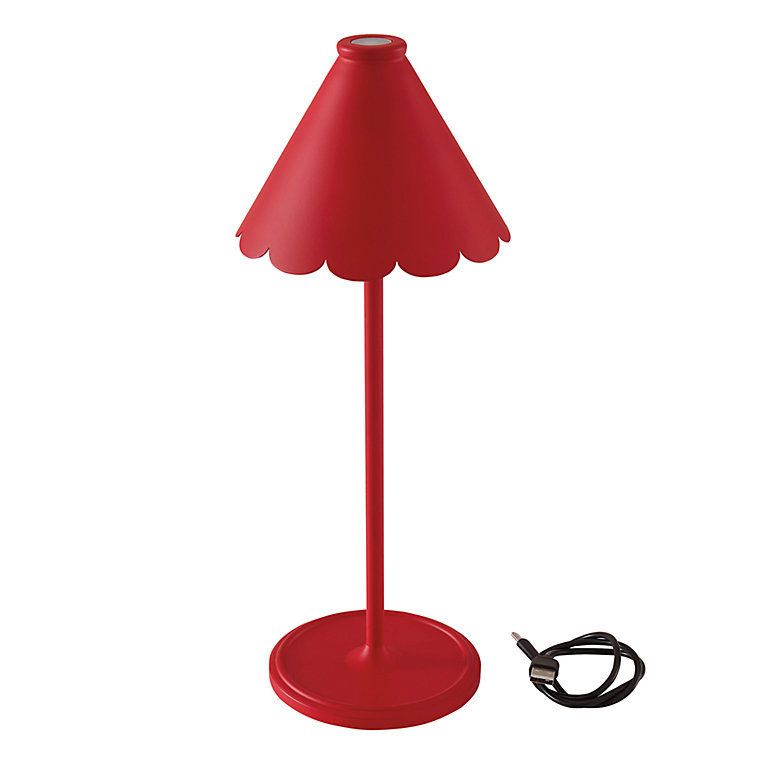 Kit Scalloped Led Lamp - Select Colors | Ballard Designs, Inc.