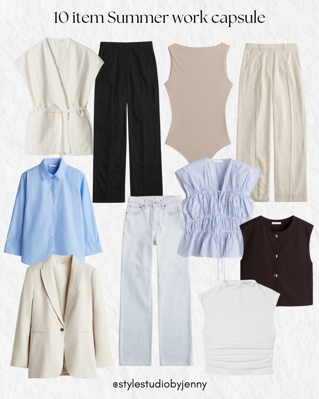 Summer workwear capsule wardrobe 

#LTKuk #LTKsummer #LTKworkwear