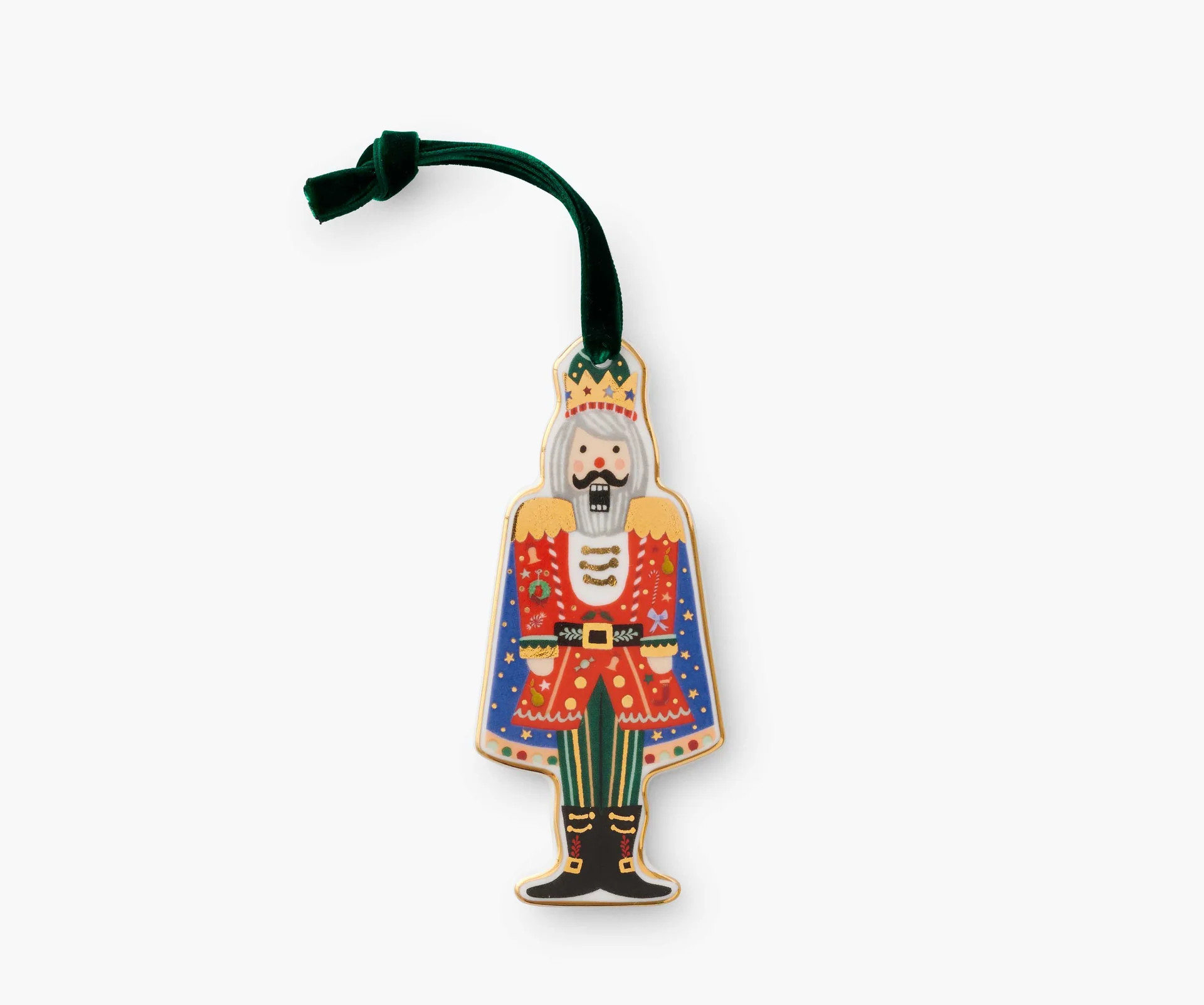 Porcelain Ornament - Nutcracker | Rifle Paper Co.