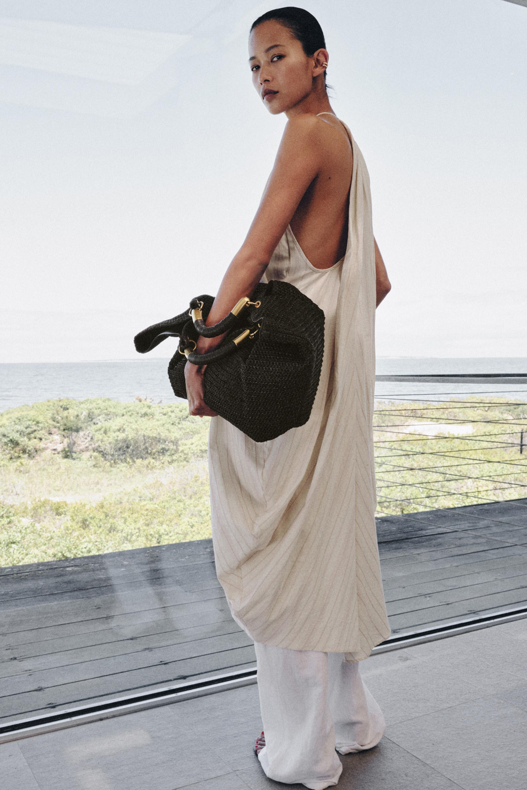 MAXI BRAIDED EFFECT HANDBAG | Zara US