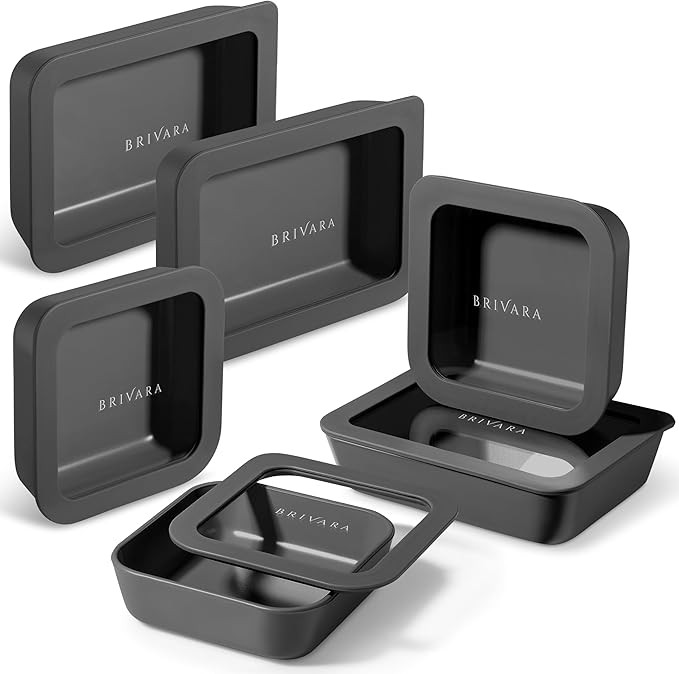 Ceramic Coated Glass Food Storage Container | No PTFE, PFOA, PFAS, and BPA | Reusable Non Toxic M... | Amazon (US)