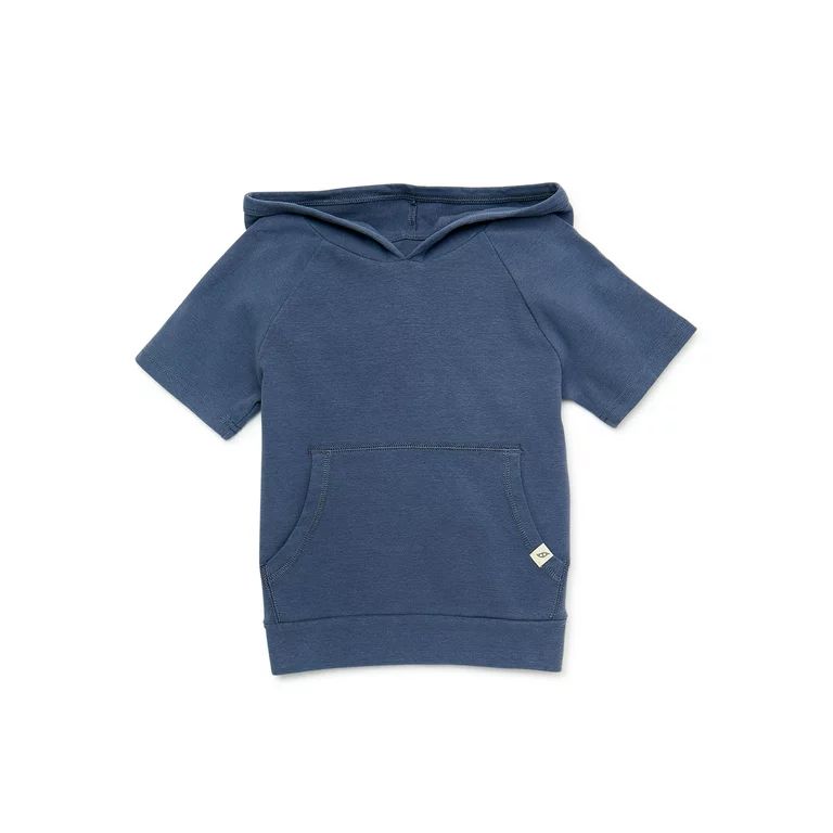 easy-peasy Toddler Boy Short Sleeve Hoodie, Sizes 12M-5T | Walmart (US)