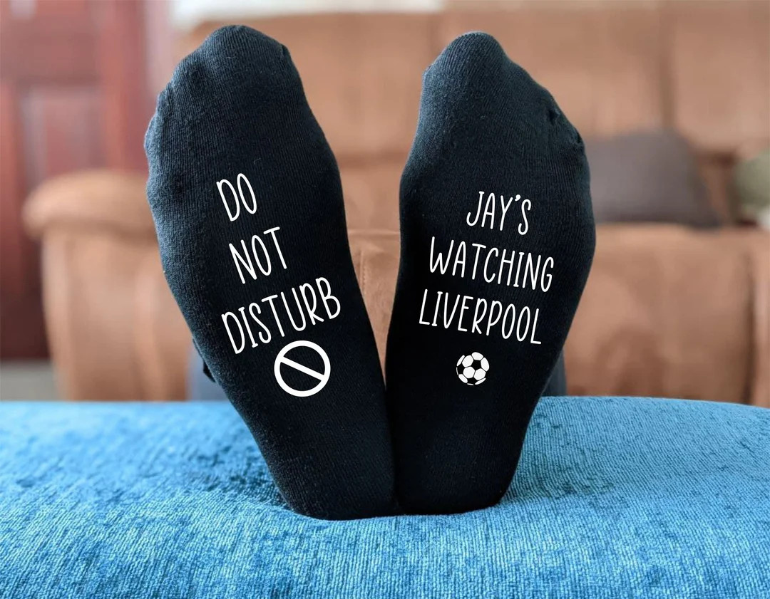 Personalised Do Not Disturb Liverpool Name Socks Printed and - Etsy | Etsy (US)