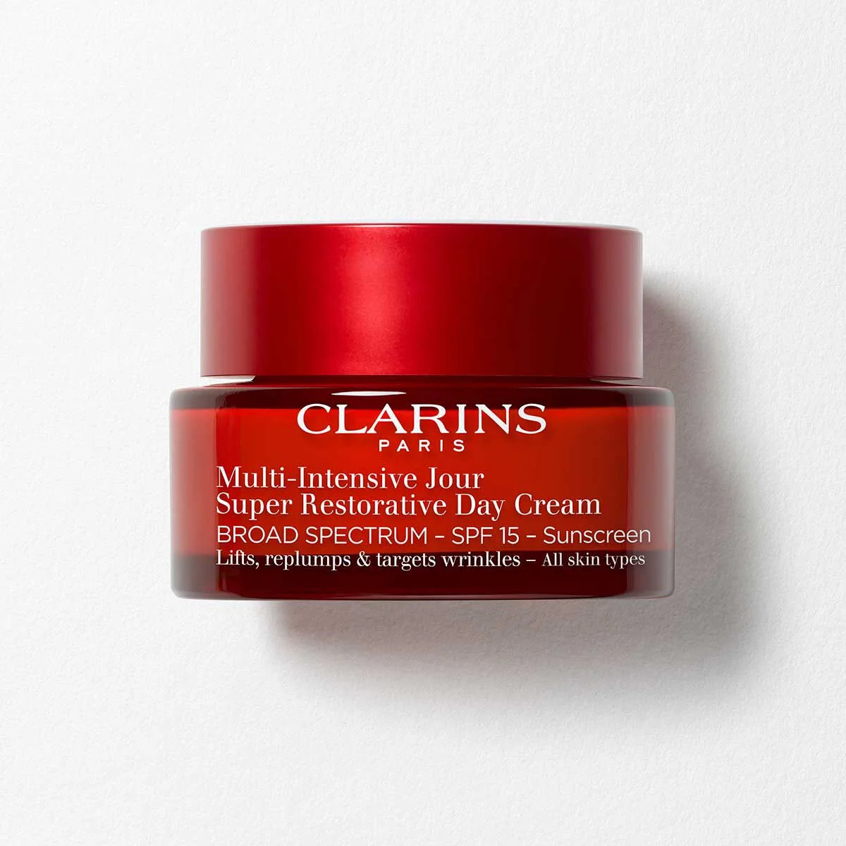 Clarins Super Restorative Day Cream - SPF 15 Day Moisturizer for Menopausal Skin 1.7 Oz. | Clarins USA