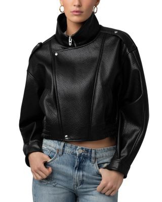 Blanknyc Faux Leather Funnel Collar Bomber Jacket | Bloomingdale's (US)