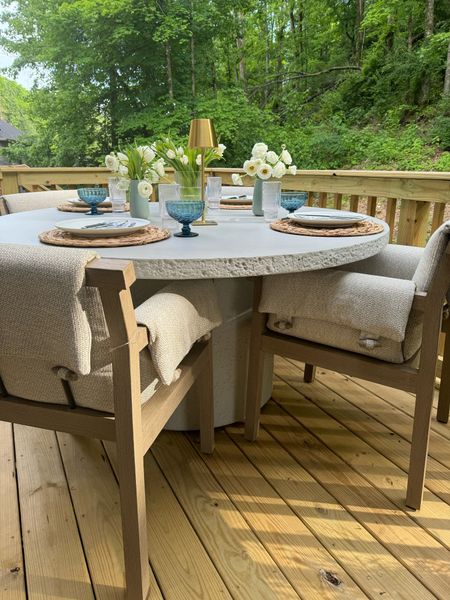 Outdoor patio summer refresh! 

#LTKSeasonal #LTKhome