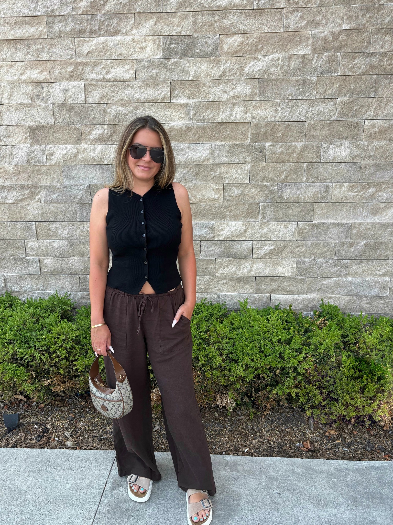 casual dinner fit ♥️ 

top: s
pants: m 