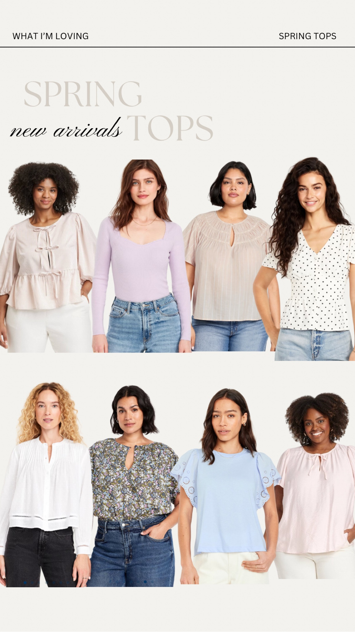 Highly requested spring tops! I wear a 2x in these brands 

#LTKFindsUnder50 #LTKStyleTip #LTKPlusSize