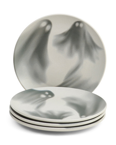 4pk Boo Salad Plates Set | Halloween | Marshalls | Marshalls