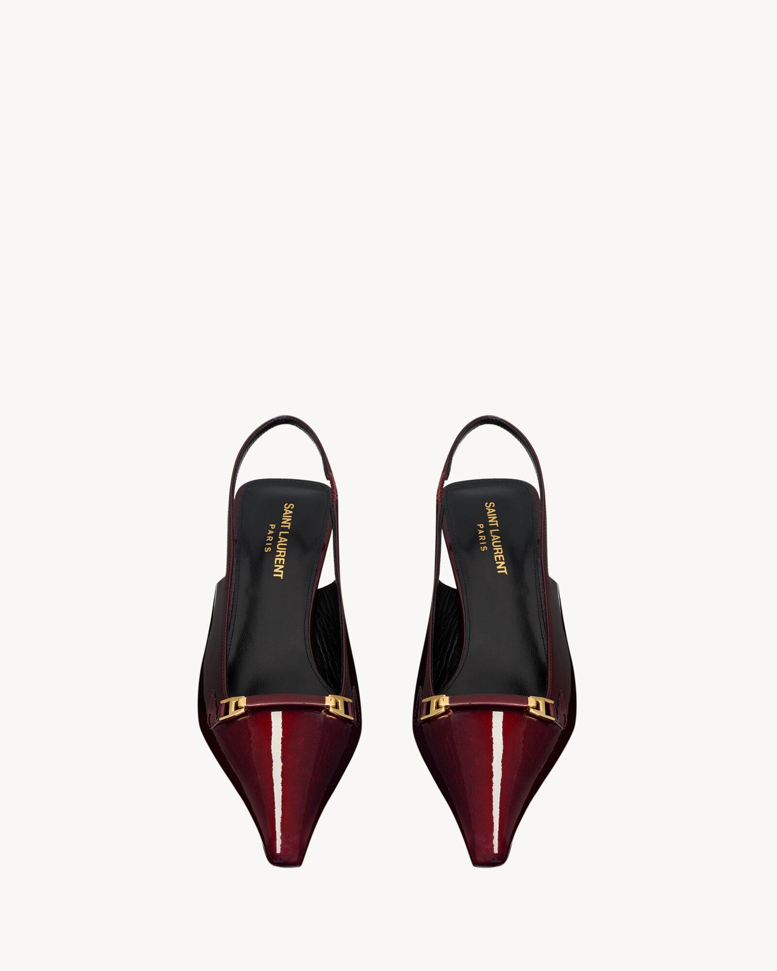 CARINE slingback pumps in patent leather | Saint Laurent | YSL.com | Saint Laurent Inc. (Global)