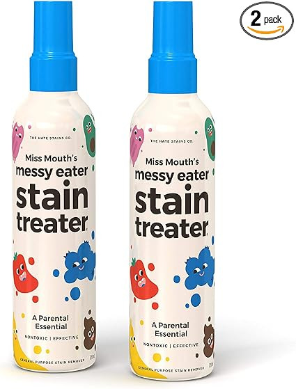 Hate Stains Co. Stain Remover for Clothes - Non-Toxic Laundry Stain Remover Spray for Baby & Kids... | Amazon (US)