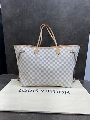 Louis Vuitton Neverfull GM N41604 Damier Azur, Rose Ballerine   | eBay | eBay US