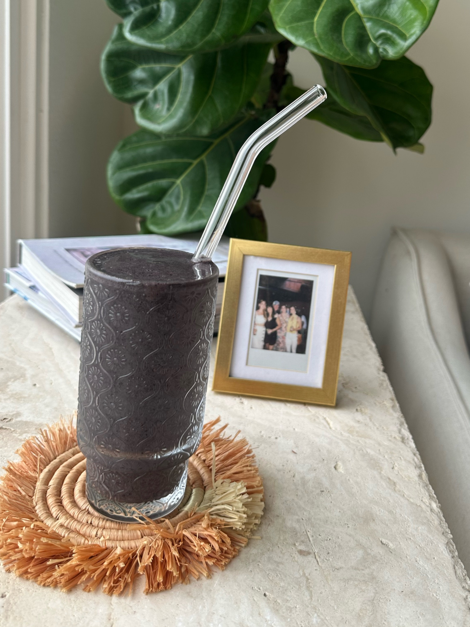 Love this cutie little straw and glass for my smoothies 🫶🏽

#LTKunder50 #LTKhome