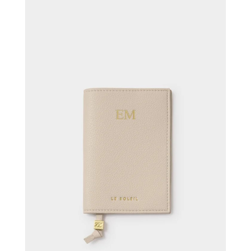 Passport Cover 'Le Soleil' in Oyster | Katie Loxton Ltd. (UK)