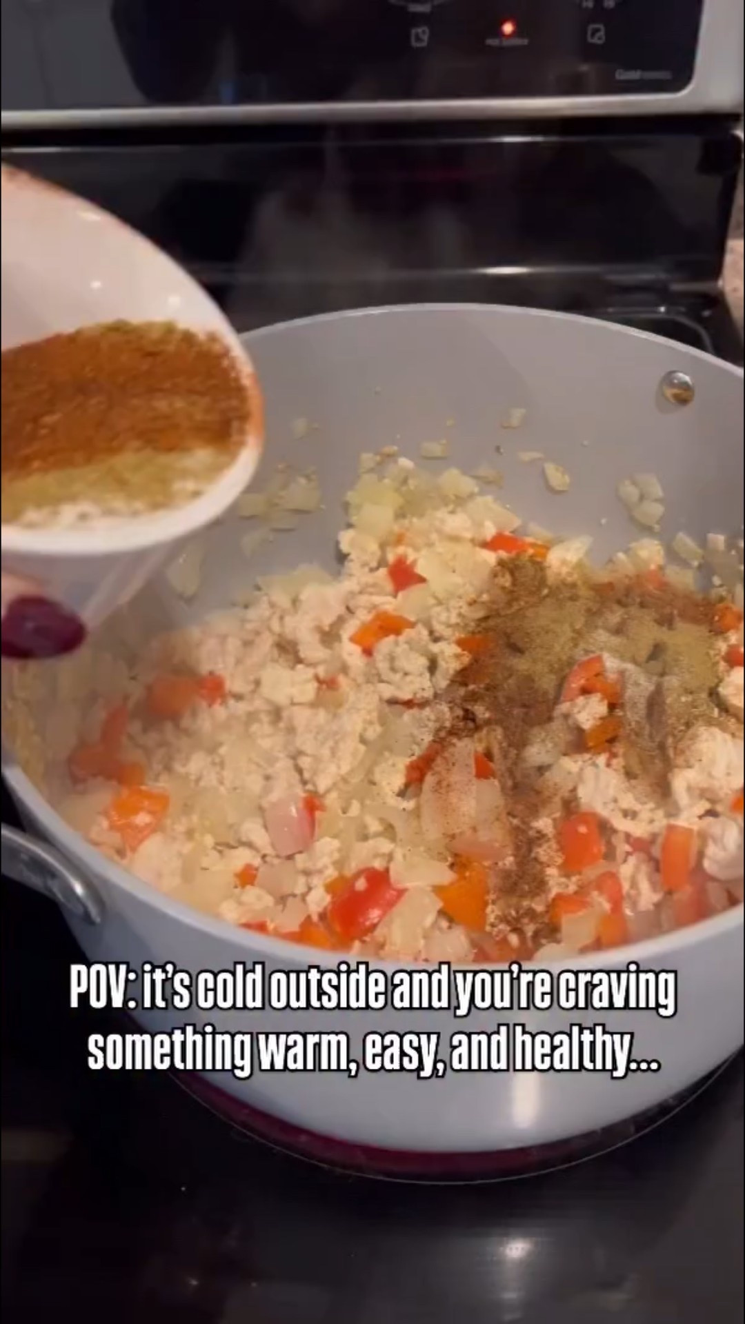 If you need a quick, cozy dinner idea this week- THIS is it! 🍁 My healthy turkey chili never misses. Just toss it all in a pot and let it simmer while you enjoy a cozy evening in 😍 Comment “recipe” if you want it too!
And PSA: my @caraway_home pot is on sale 👏 Use MORNINGS_ON_MACEDONIA10 for up to 15% off bundles- they make the perfect cozy season gift 🎄

#LTKSeasonal #LTKHome #LTKHoliday