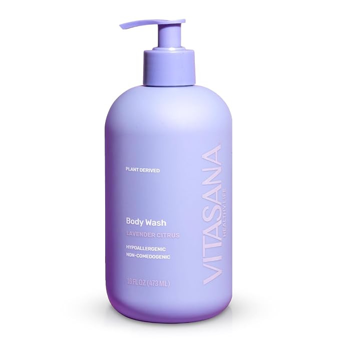 Natural Body Wash for Sensitive Skin, 16oz – Lavender Citrus Scent, Plant-Based, EWG Verified, ... | Amazon (US)