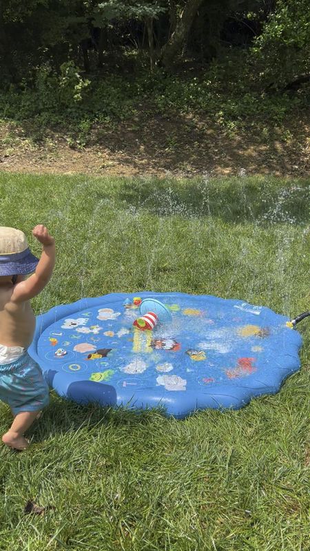 Fun outdoor splash pad for hot summer days! Easy set up and entertaining for toddlers

#LTKSeasonal #LTKkids #LTKfamily