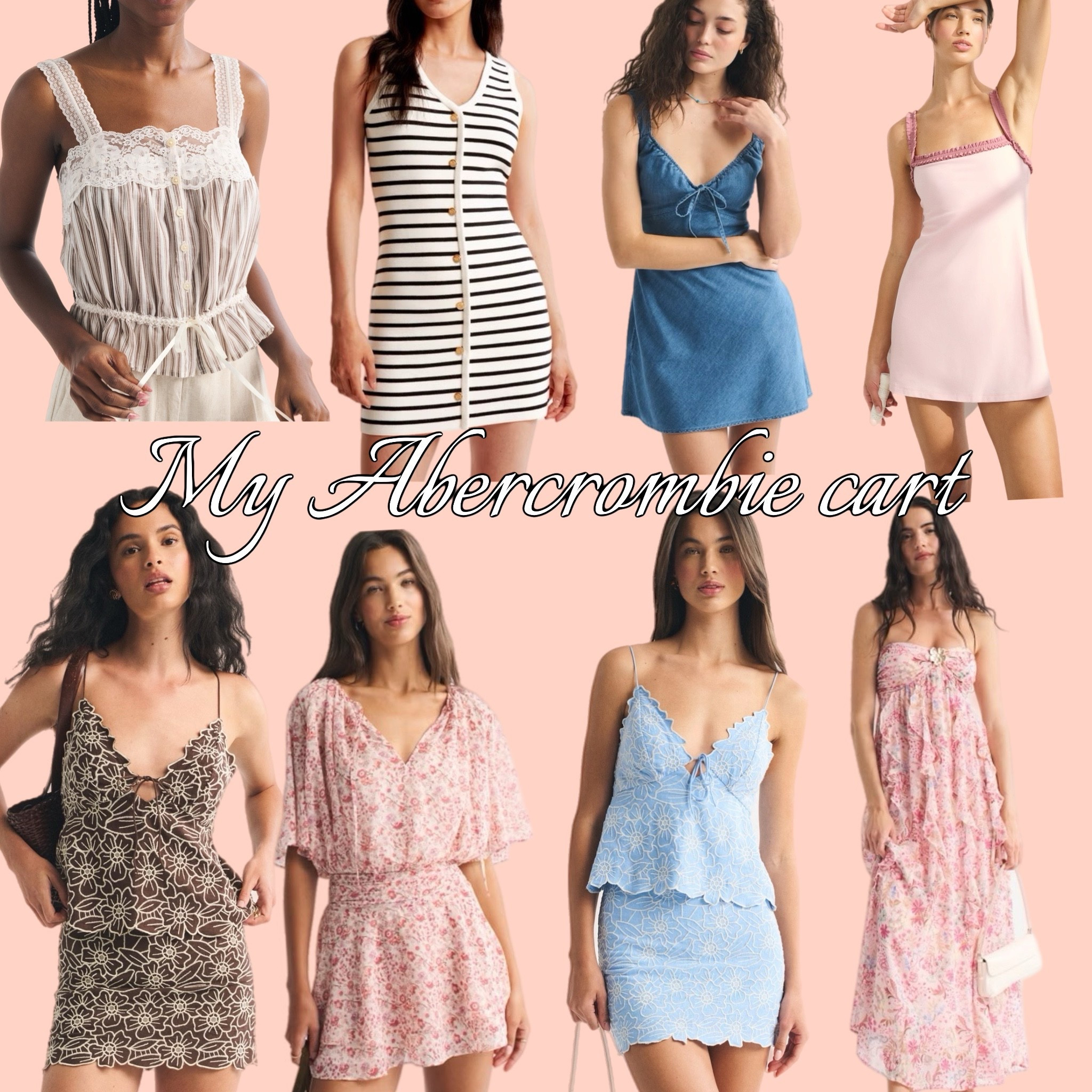 My #abercrombie cart right now . So many cute #springfashion ideas! 

#LTKgrwm #LTKSaleAlert #LTKootd