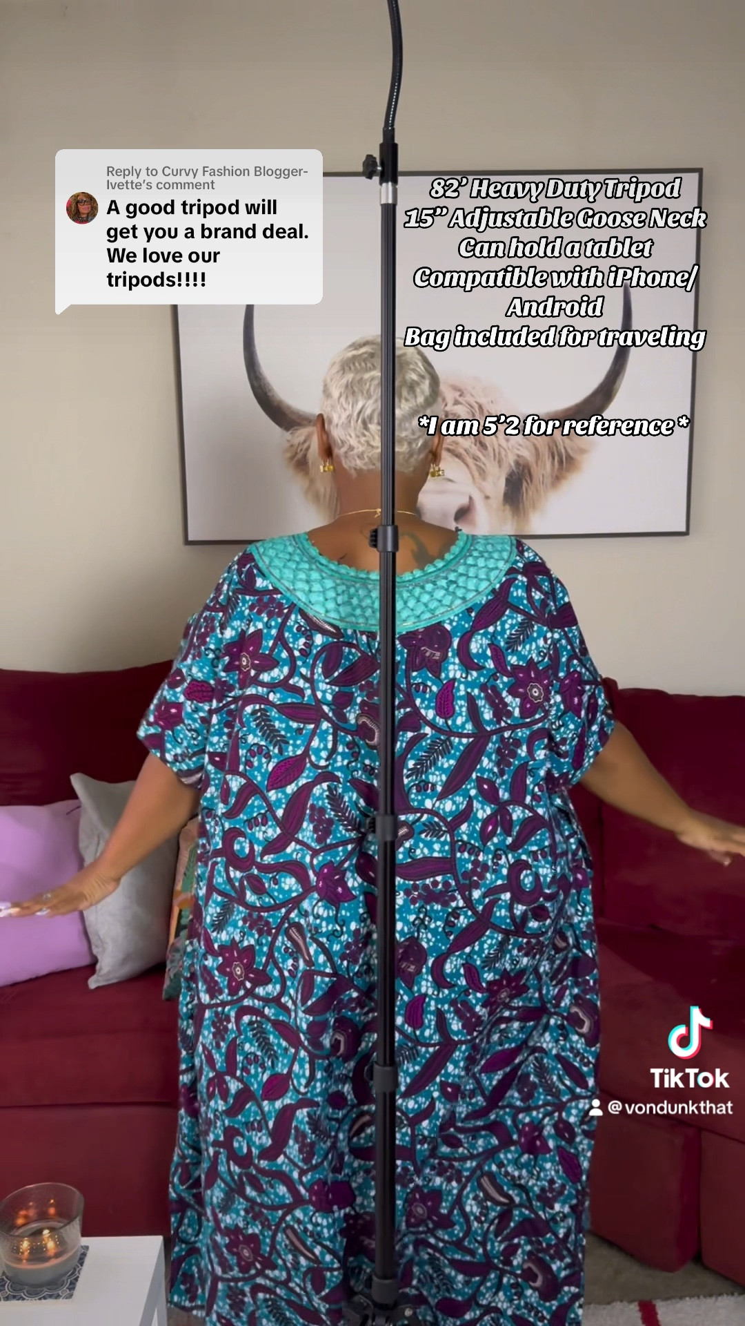 Refreshed all my tripods and this is one of them ! She’s a 10!

#LTKxPrimeDay #LTKVideo #LTKPlusSize