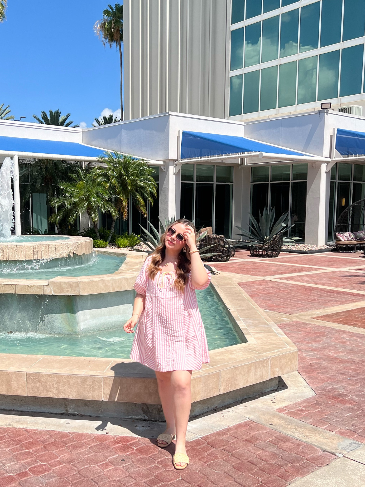 I’m wearing a size small, they also have this in romper form! 

Summer Dress
Vacation Dress
Vacation Outfit 

#LTKFindsUnder50 #LTKMidsize #LTKTravel