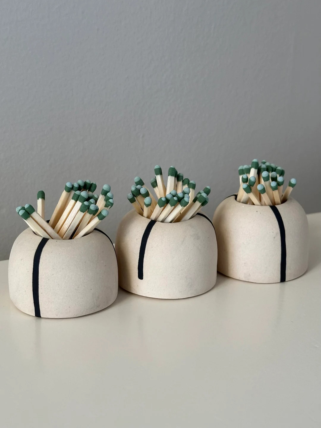 Seconds Sale Black Line Match Striker With Matches - Etsy | Etsy (US)