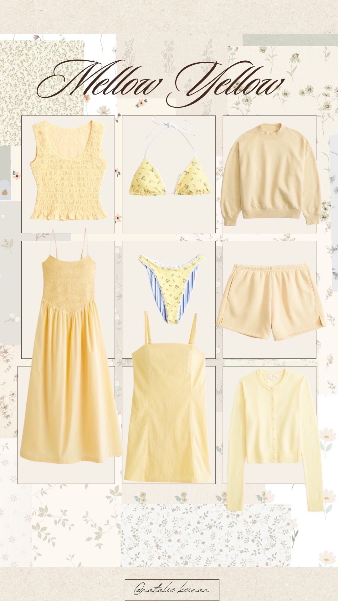 Love all of the yellow!



#LTKgrwm #LTKootd #LTKSaleAlert