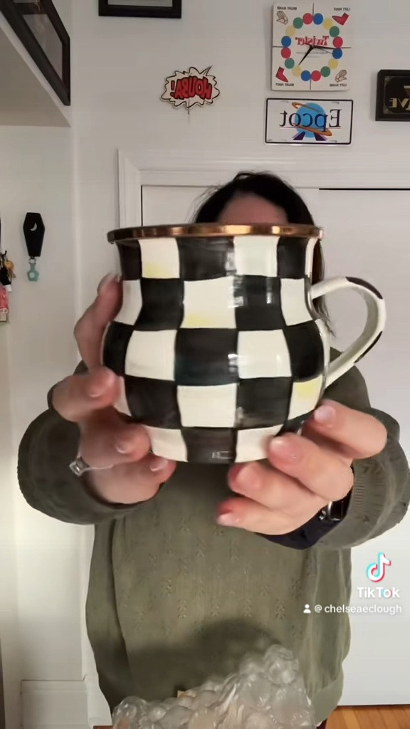 I am still on my Mackenzie-Childs kick and I’m obsessed with this mug 

#LTKVideo #LTKhome #LTKfindsunder100
