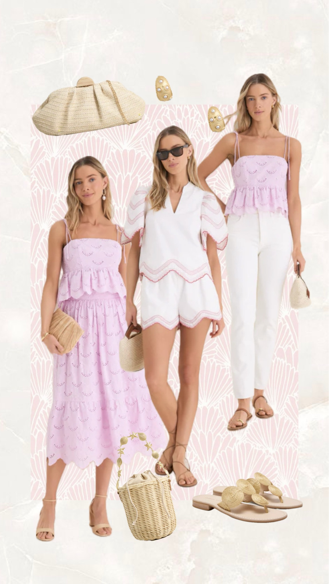 Perfect for my dream Euro Summer! Mix and match these beautiful pieces in so many ways. 

 #tuckernuck #travel #eurosummer #LTKgrwm #LTKSeasonal #LTKTravel