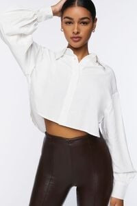 Cropped Poplin Shirt | Forever 21 (US)