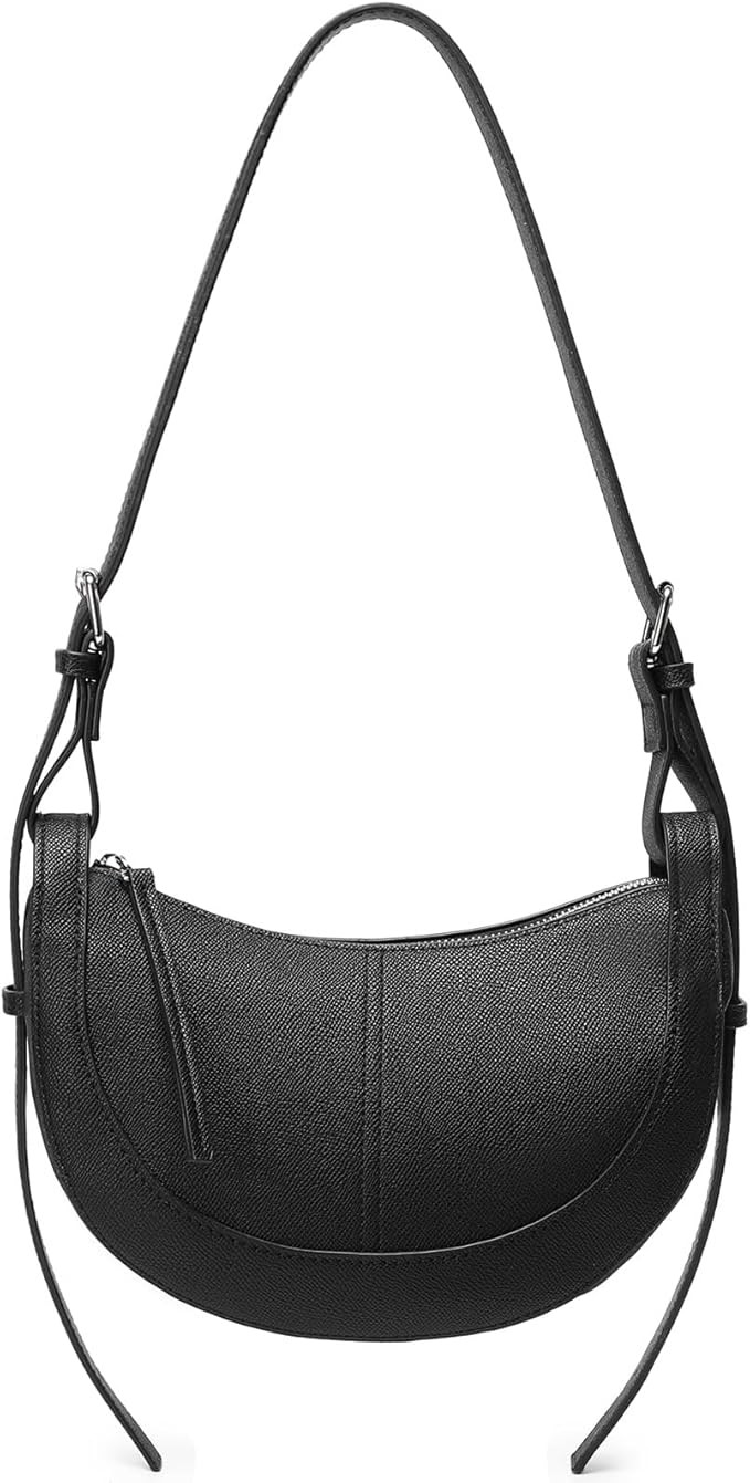 Travistar Crescent Crossbody Bags for Women - Small Shoulder Bag Leather Cross Body Purses Trendy... | Amazon (US)