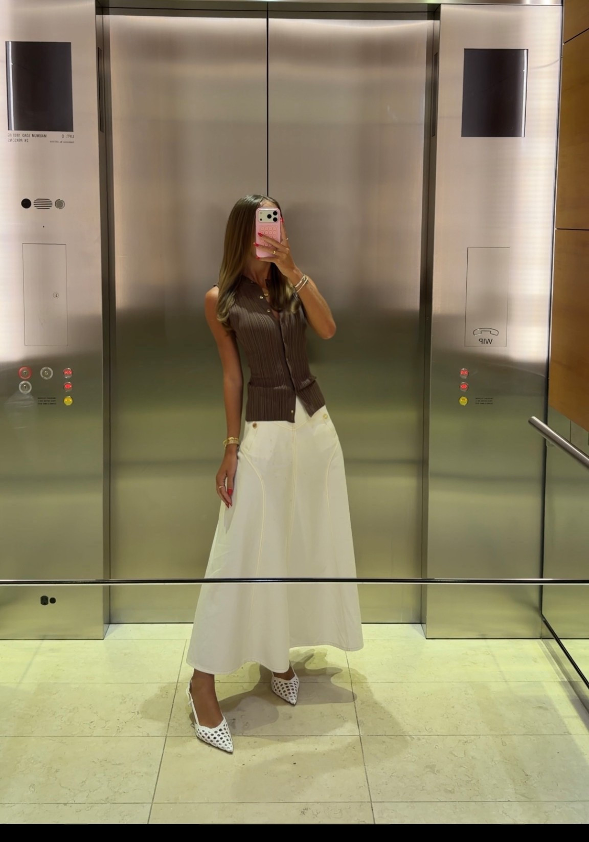 office outfit of the day 🤍 skirt is a sample from Manning Cartell but have tried to link some similar ones below x

#LTKsummer #LTKworkwear #LTKaustralia