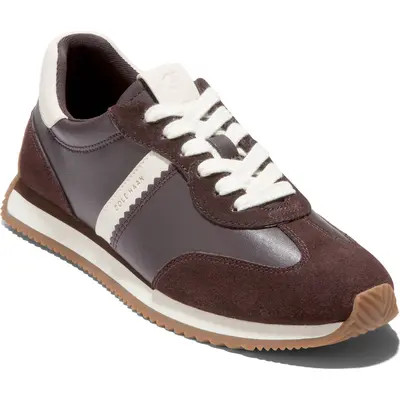 Cole Haan GrandPro Davina Sneaker in Ivory Leather/ancient Scroll at Nordstrom, Size 8.5 | Nordstrom