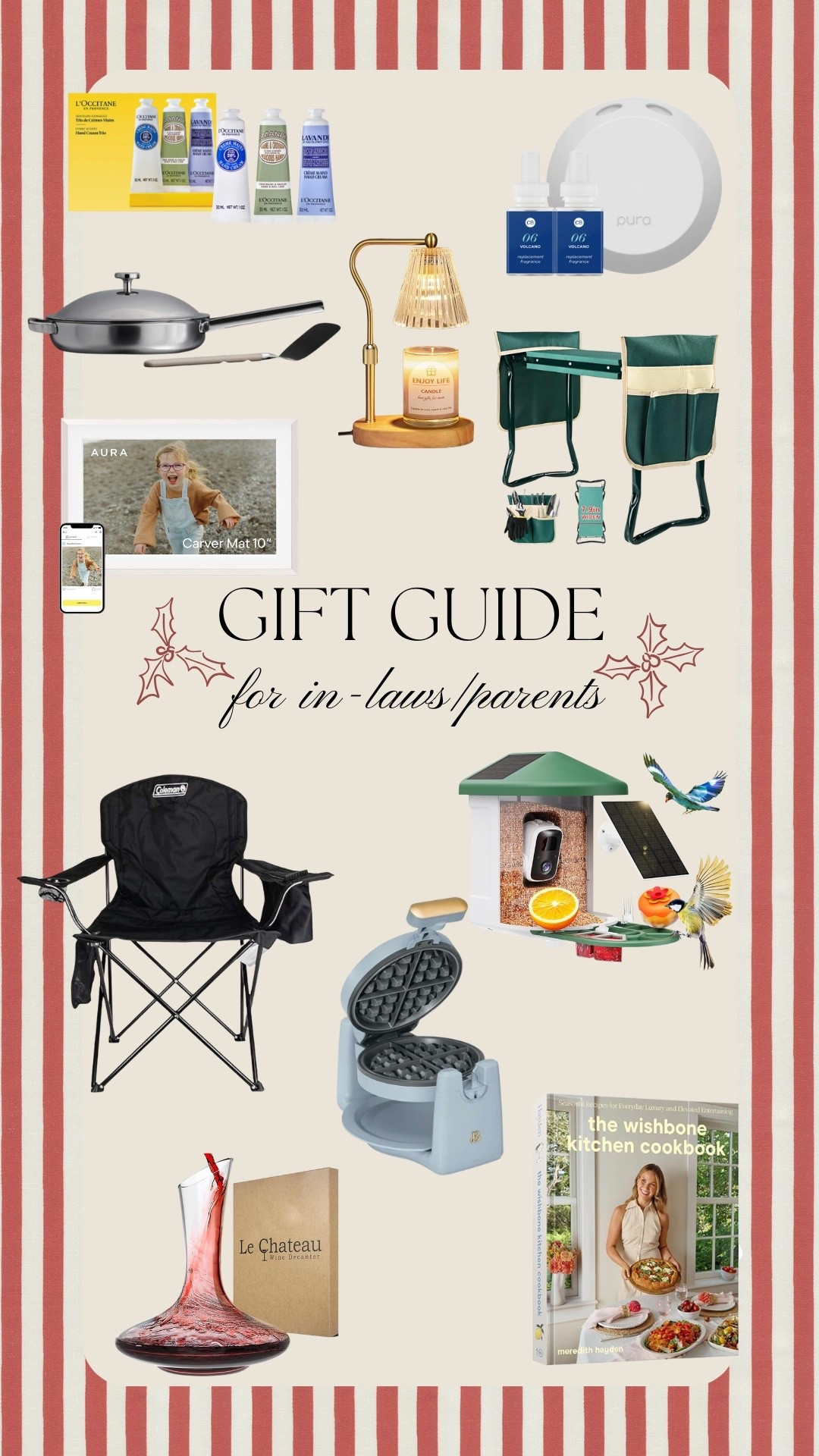Holiday gift guide for the in-laws and parents 

#LTKHoliday #LTKGiftGuide #LTKFamily
