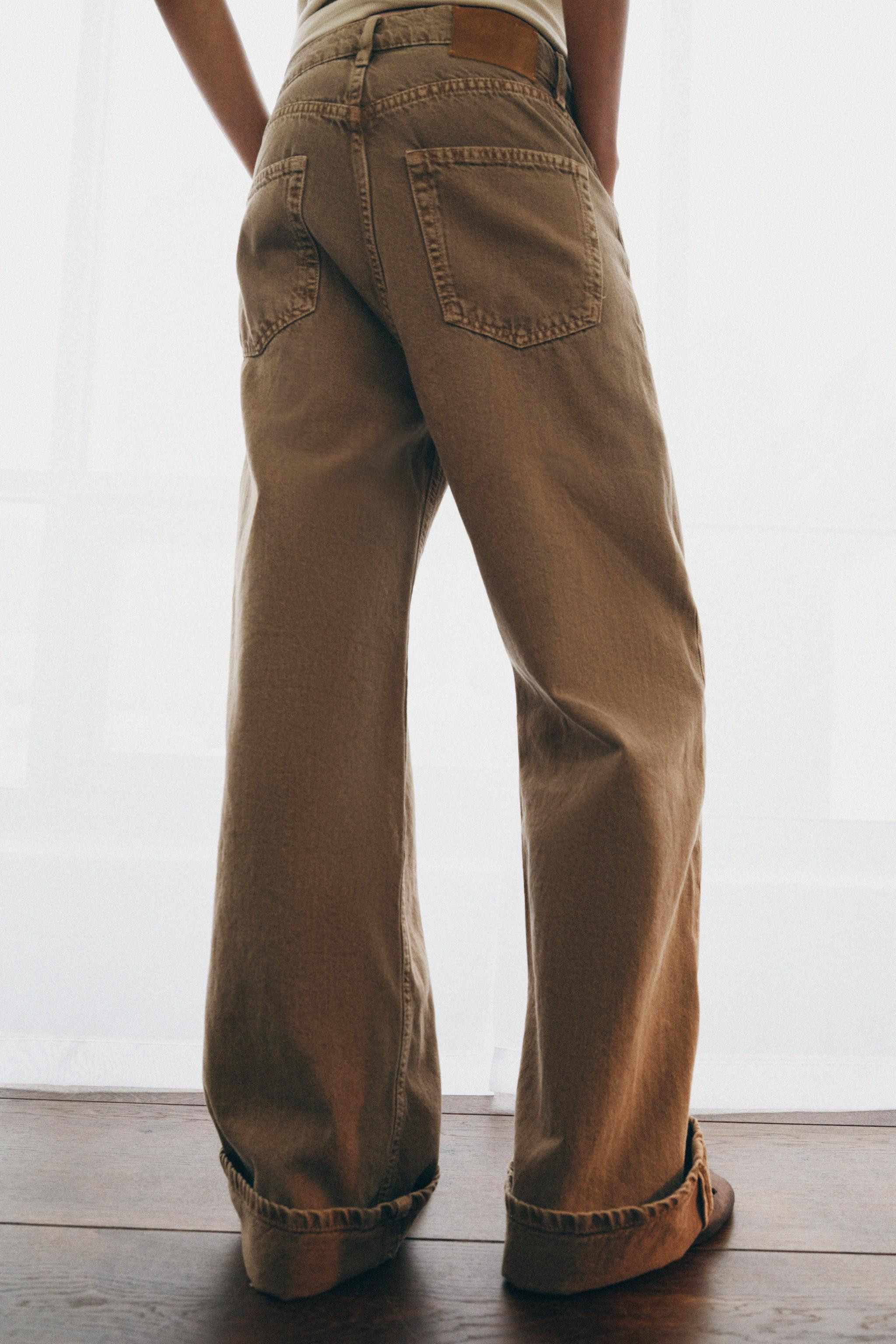 MID-RISE - RELAXED LEG - FULL LENGTHZARA WOMAN COLLECTIONMid-rise jeans with belt loops. Five poc... | Zara US