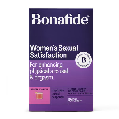 Bonafide Women’s Sexual Satisfaction - Ristela - Improve Arousal & Orgasm - 1 Month Supply | Target